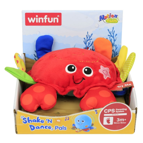 Jucarie winfun, crab muzical pentru copilasi, wf0155