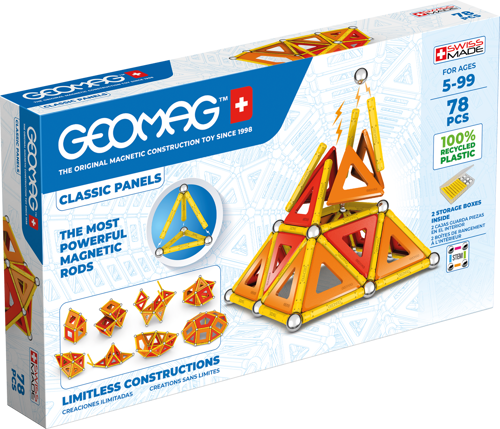 Geomag classic panels magnetice 78 piese 472