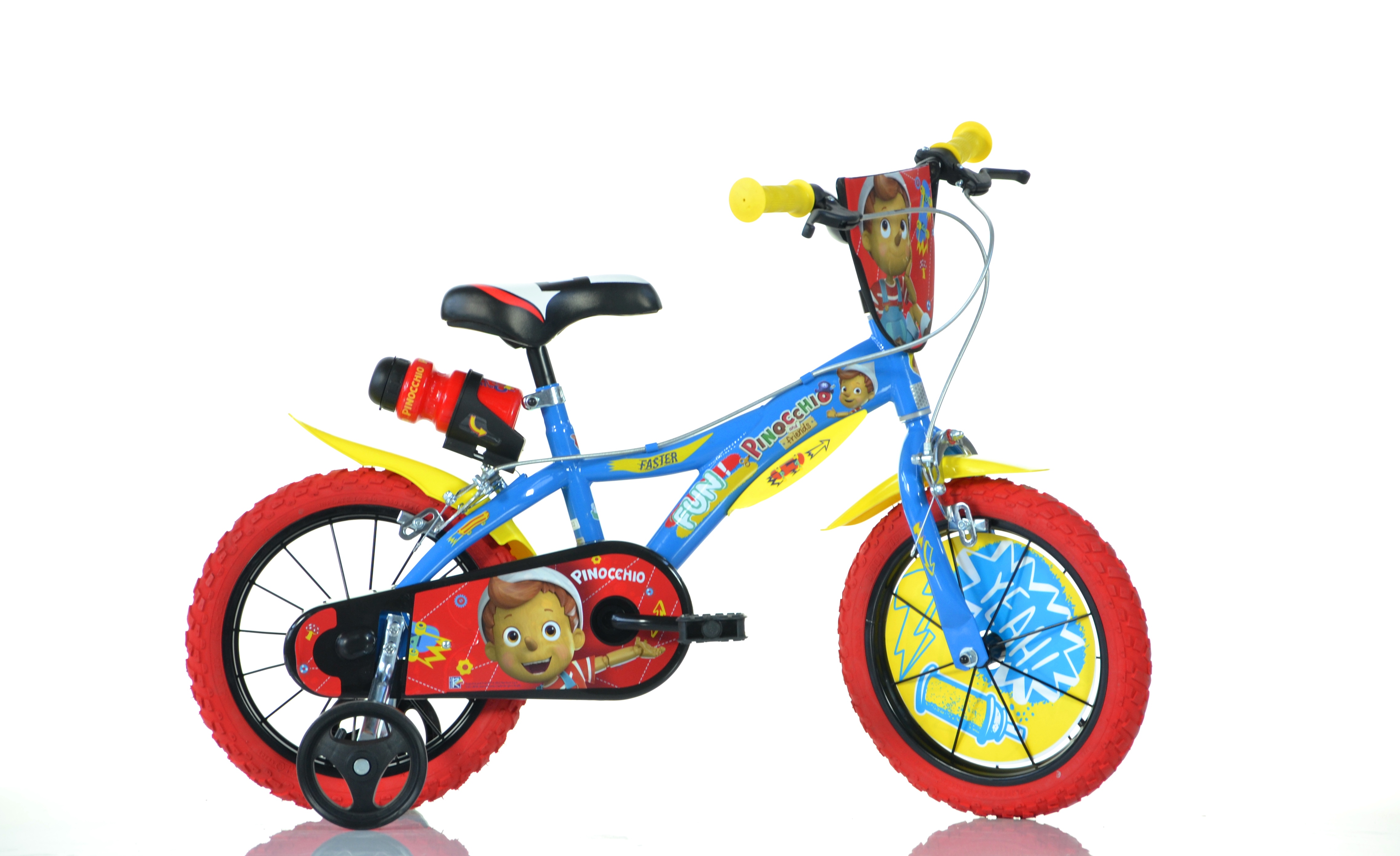 Bicicleta 16'' Pinocchio Dino Bikes 616PN