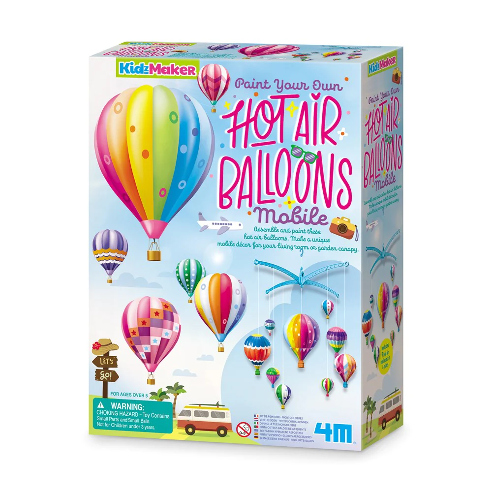 Set creativ - picteaza baloane cu aer cald