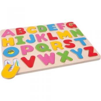 Puzzle literele alfabetului cu imagini