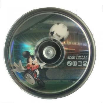 DVD-R DISNEY (MICKEY MOUSE), 8x, 4,7 gb, 10 buc.