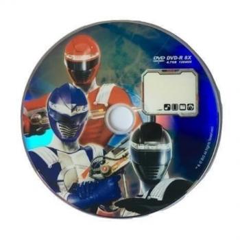 DVD-R DISNEY (POWER RANGERS), 8x, 4,7 gb, 10 buc.