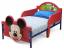 Set Pat Cu Cadru Metalic Disney Mickey Mouse 3d Si Saltea Pentru Patut Dreamily - 140 X 70 X 10 Cm