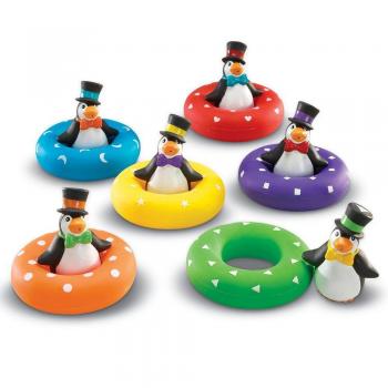 Set de potrivire - Pinguinii colorati