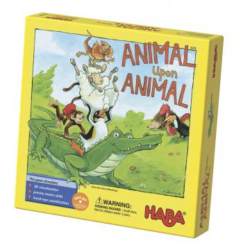 Joc de constructie, haba,piramida animalelor, 4ani+