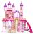 Casuta pentru papusi Simba Dream Castle cu papusa Steffi Love 29 cm, papusa Evi Love 12 cm si accesorii