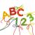 Joc cu sireturi Montessori ABC+123