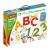 Joc cu sireturi Montessori ABC+123
