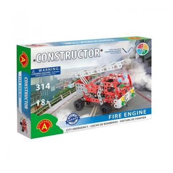 Set constructie 314 piese metalice Constructor Masina de pompieri, Alexander
