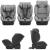 KinderKraft- Scaun auto Isofix MYWAY Grey , 0-36 kg