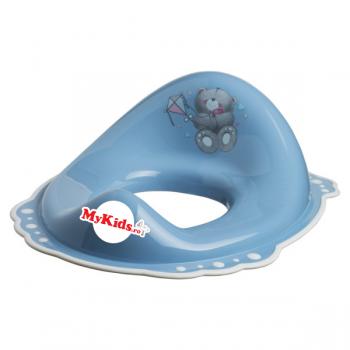 Reductor wc copii MyKids Bears Blue-White antialunecare