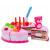 Set tort aniversar cu accesorii ecotoys