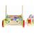 Antemergator din lemn + 40 de cuburi ecotoys 2110