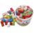 Set 50 de piese ecotoys jucarii de lemn
