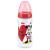 Biberon Nuk First Choice 300 ml Tetina Silicon Mickey Rosu 6-18 luni