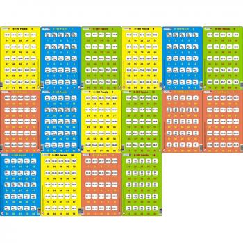 Set 16 Puzzle-uri 0 - 100, 25 Piese Larsen LRP48