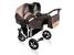 Carucior pentru gemeni 3 in 1 MyKids Twin Prim Tp12 - Brown - Beige