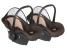 Carucior pentru gemeni 3 in 1 MyKids Twin Prim Tp12 - Brown - Beige