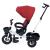 Tricicleta cu scaun rotativ Evora rosu KidsCare
