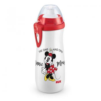 Cana Nuk Sport Mickey Rosu 450 Ml + Adaptor Push-Pull