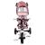 Tricicleta cu sezut reversibil sun baby 002 super trike plus pink