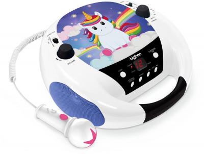 CD-Player interactiv pentru copii cu microfon, BigBen, albastru