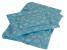 Lenjerie MyKids Crown Turquoise 3 Piese 140x70