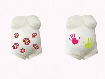 Kit Mulaj Burtica Gravida 'my First Belly Print', Kidzzcast