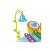 Hola Toys - Jucarie bebelusi, Xilofon, cu doua tobe