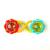 Bright Starts - Jucarie scutura si priveste Barbell Rattle