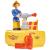 Masina de pompieri Simba Fireman Sam Venus cu remorca, figurina si accesorii