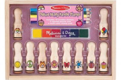 Set Stampile Happy Handle Deluxe Melissa And Doug