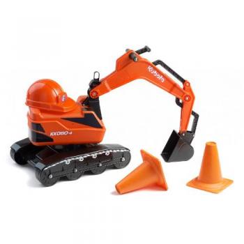 Excavator Kubota Cu Casca Si Jaloane