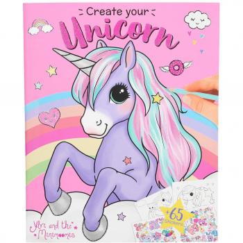 Carte de colorat Create your Unicorn Ylvi Depesche PT10534