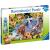 PUZZLE PORTRET CU ANIMALE, 200 PIESE