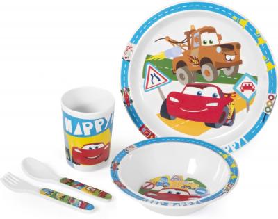 Set Pentru Masa Melamina 5 Piese Cars Lulabi 9203000