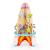 Racheta educationala din lemn 8 in 1 ecotoys tl88037