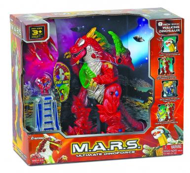 Robot M.A.R.S. - Dinozaur rosu