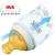 Biberon Nuk First Choice Plus Sticla 240 ml Tetina Latex M 0-6 luni Galben