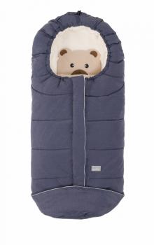 Nuvita Junior Cuccioli sac de iarna 100 cm - Bear Melange Blue / Beige - 9605