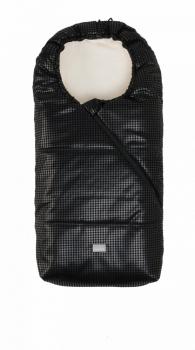 Nuvita Junior Pop sac de iarna 100cm - Eco Black Leather / Beige - 9635