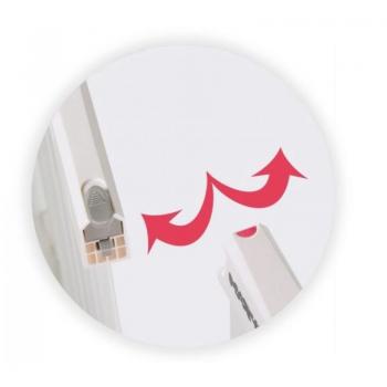 Springos - Poarta de siguranta prin presiune Zion 83-92 cm