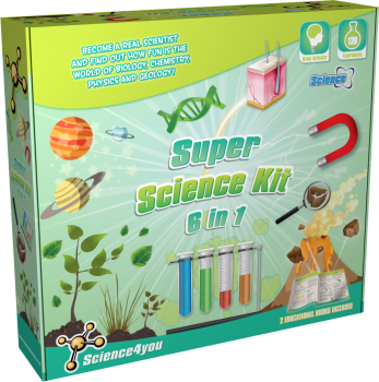 Kit 6 In 1 - Super Experimente