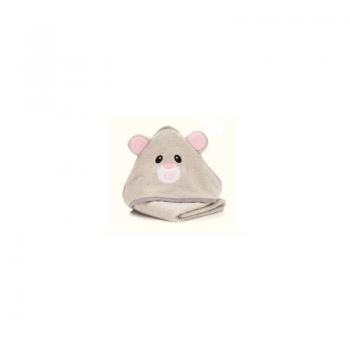 Prosop brodat Mouse , grey , 75x75cm. Fillikid