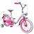 Bicicleta Copii Pliabila Lambrettina Pink 14 Atk Bikes