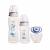 Set 2 biberoane 125 ml, 250 ml + suzeta in cutie sterilizare Minut Baby 0+