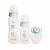 Set 2 biberoane 125 ml, 250 ml + suzeta in cutie sterilizare Minut Baby 0+