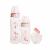 Set 2 biberoane 125 ml, 250 ml + suzeta in cutie sterilizare Minut Baby 0+