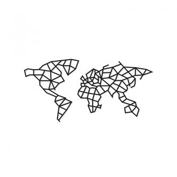 Puzzle 3D decorativ WORLD MAP din lemn 324 piese @ EWA